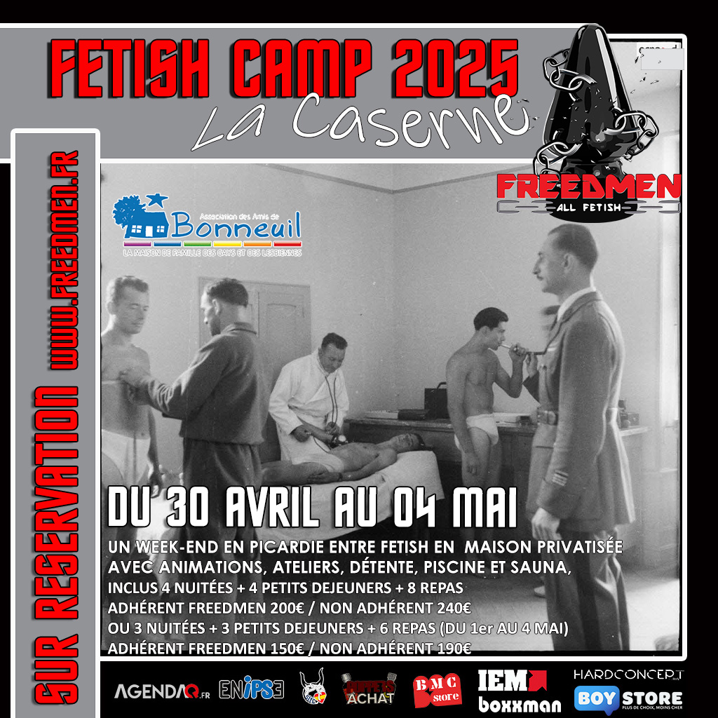 Agenda Fetish camp 2025 : La caserne