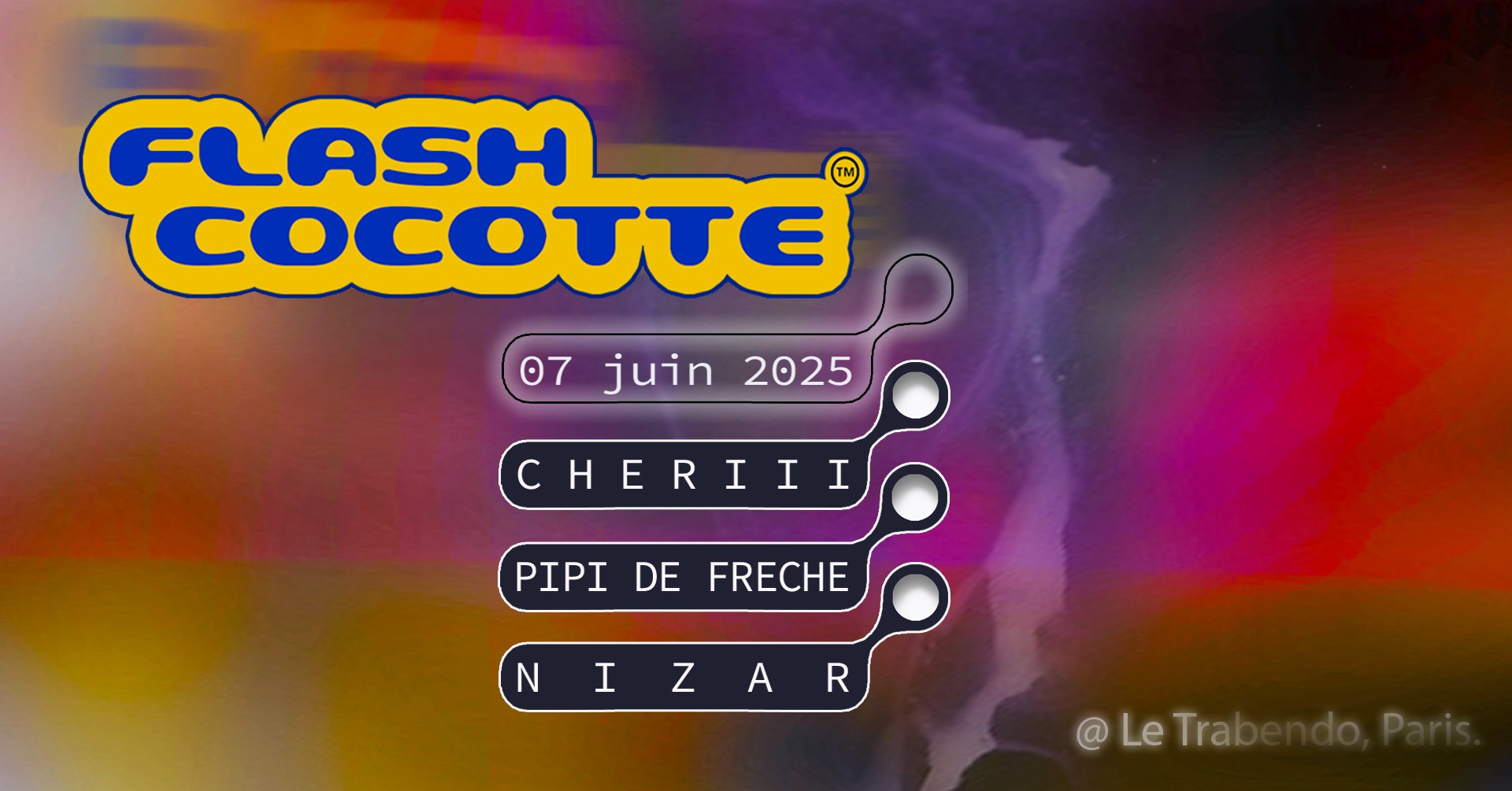 Flash cocotte • Agenda