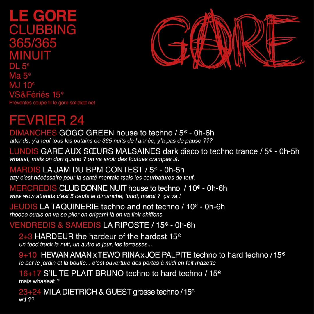 Gare aux Soeurs Malsaines