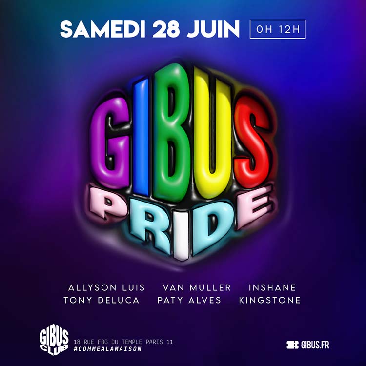 Gibus Pride • Agenda