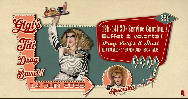 Gigi's Titi Drag Brunch • Agenda