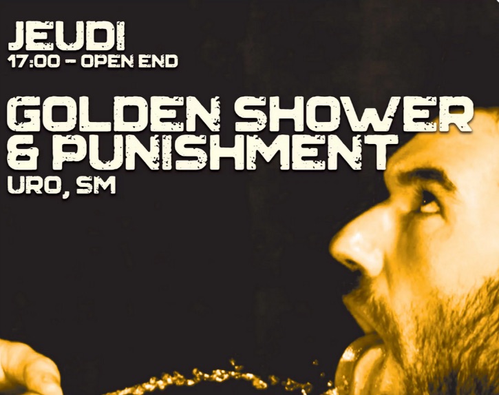 Agenda Golden shower & punishment