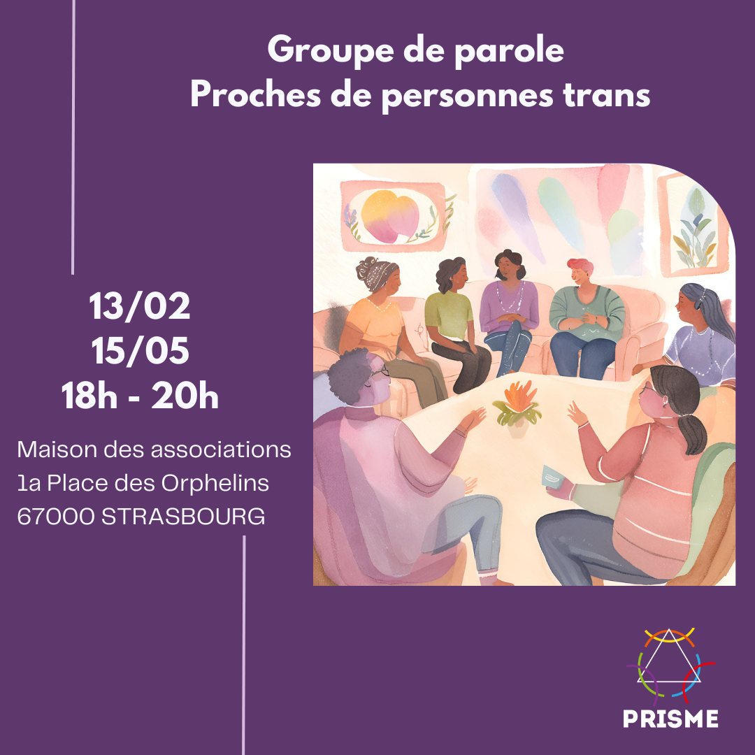 Groupe de parole proches de personnes trans