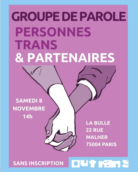 Groupe de parole trans & partenaires