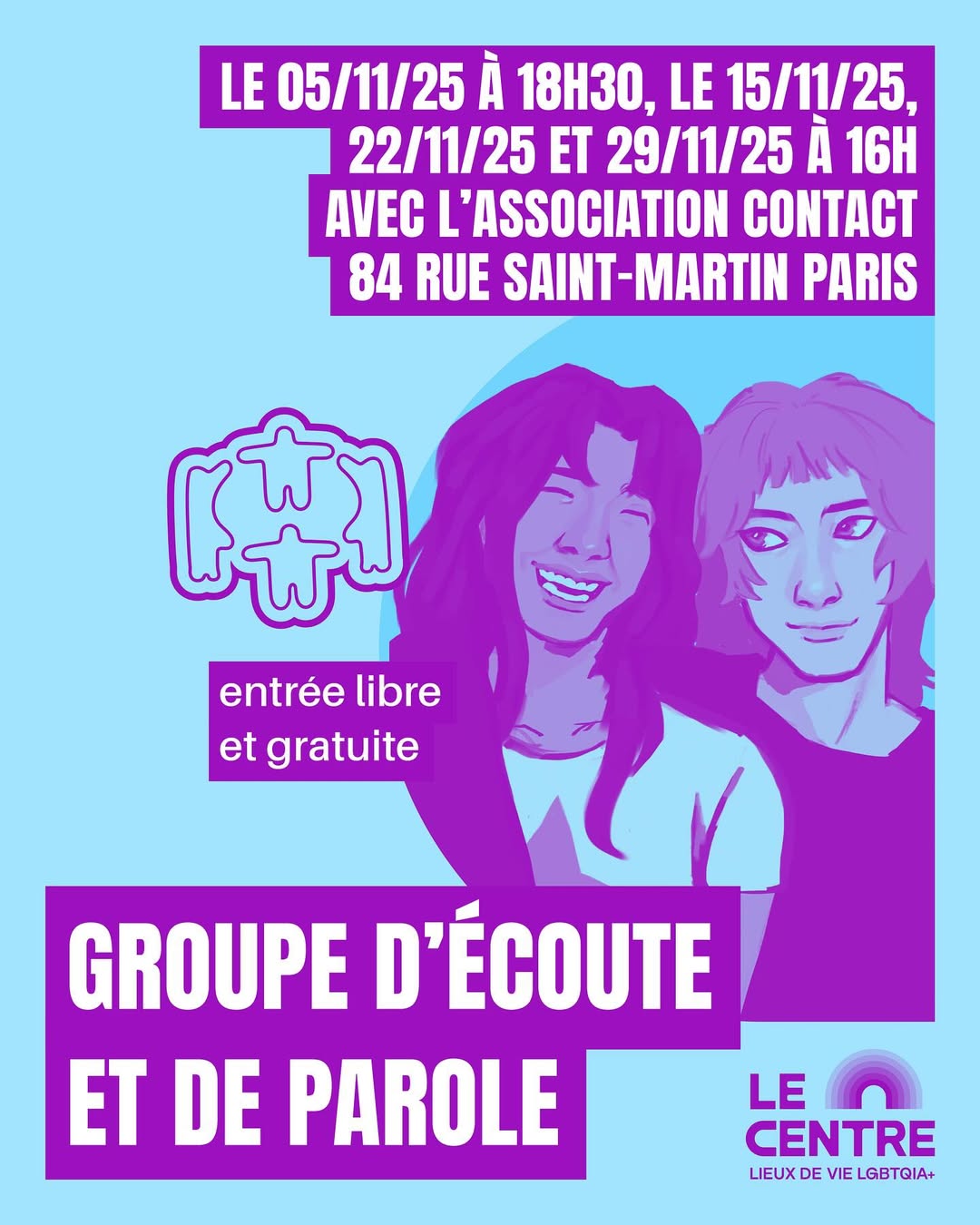 Groupes d’écoute et de parole