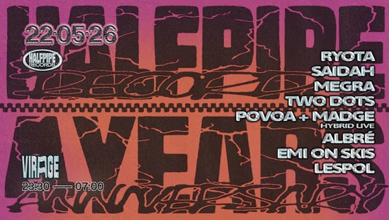 Half Pipe Records 4th years Anniversary