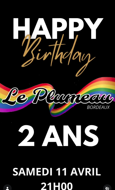 Happy birthday Plumeau bar 2 ans
