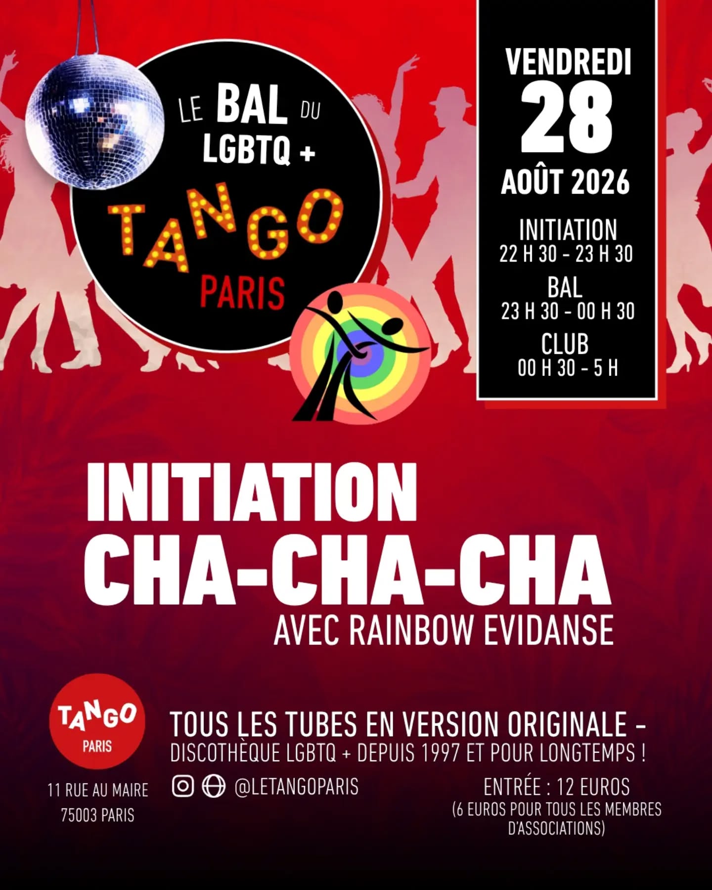 Initiation cha-cha-cha