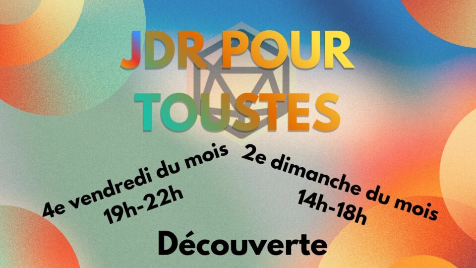 Jeux de rôles pour tous.tes