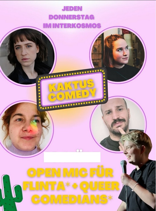 Kaktus Comedy • Agenda