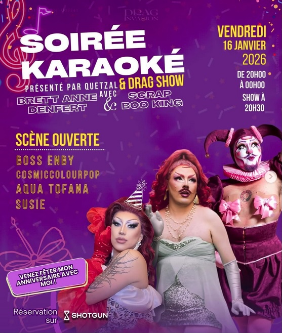 Karaoké & drag show