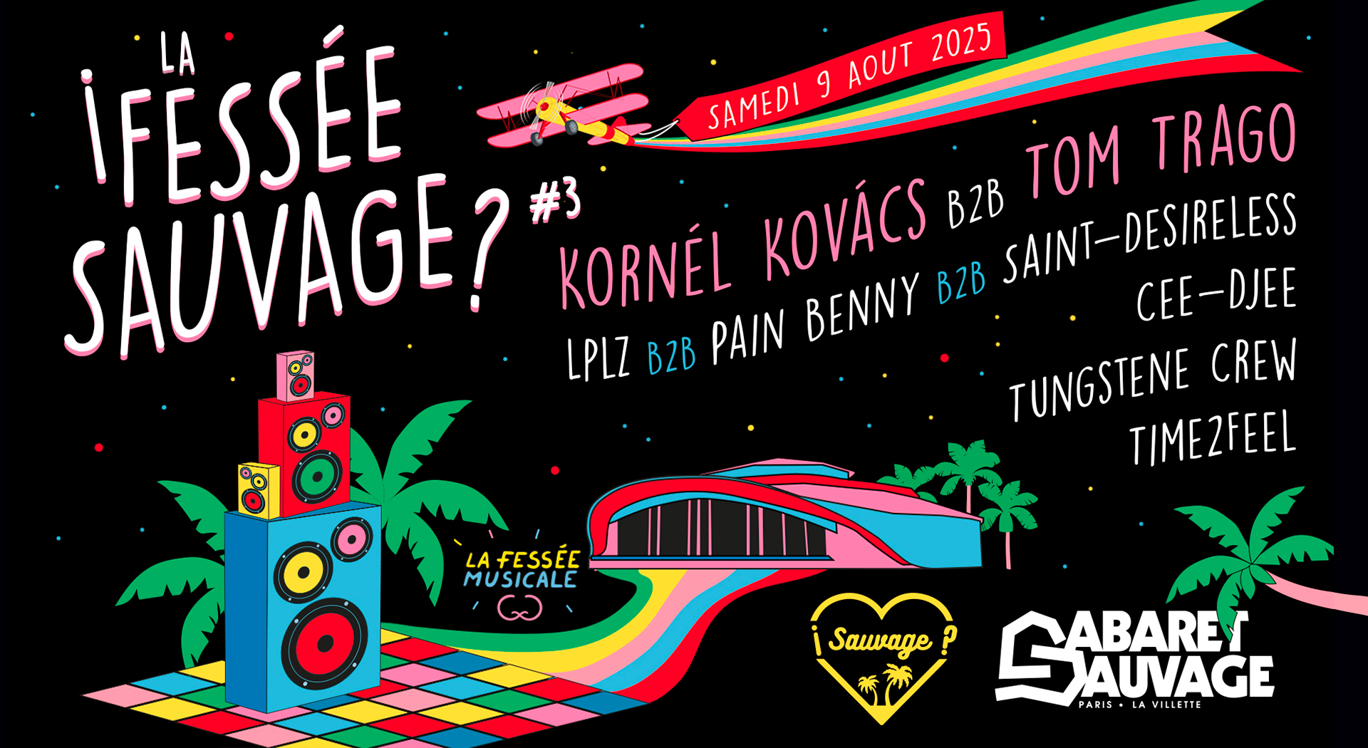 La Fessée sauvage • Agenda