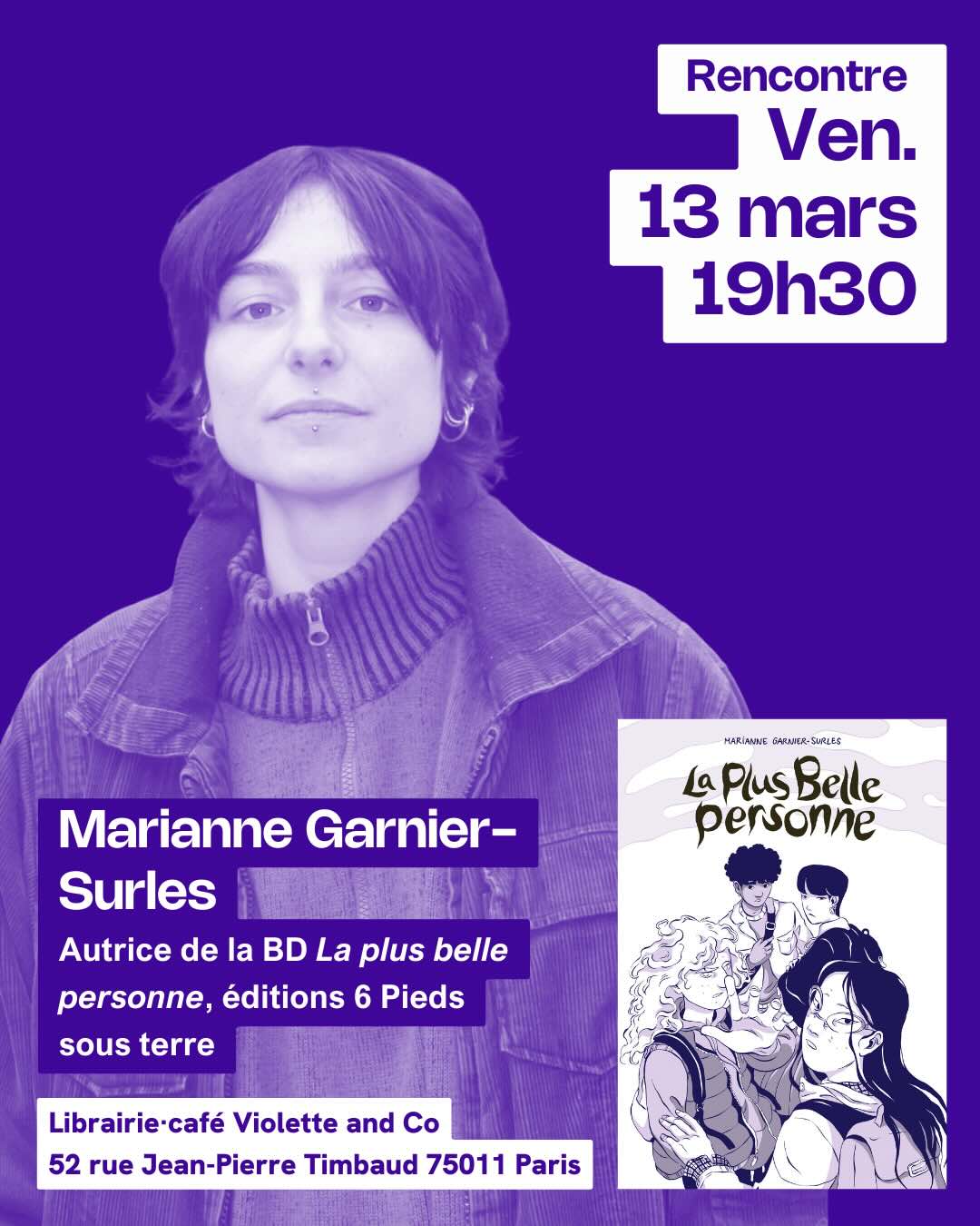 La plus belle personne de Marianne Garnier-Surles
