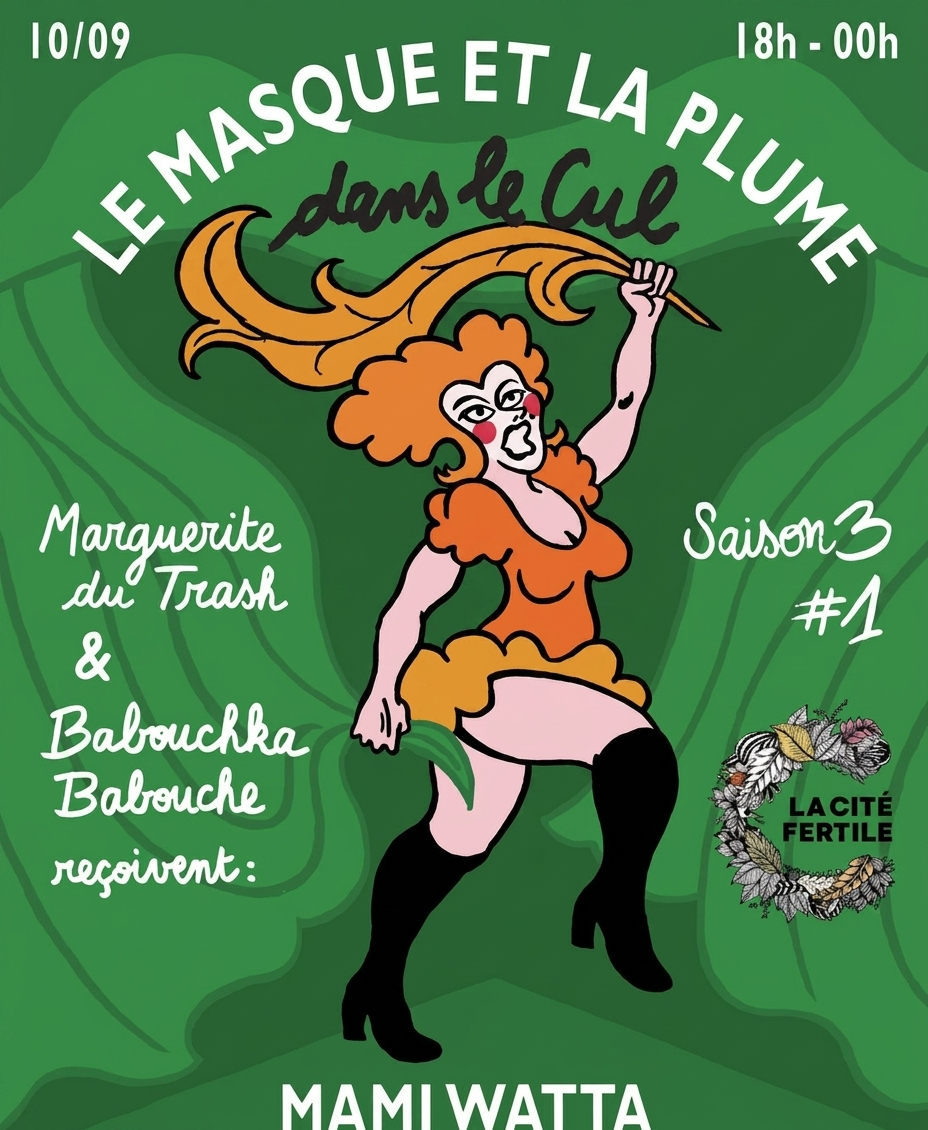 Le masque et la plume dans le cul