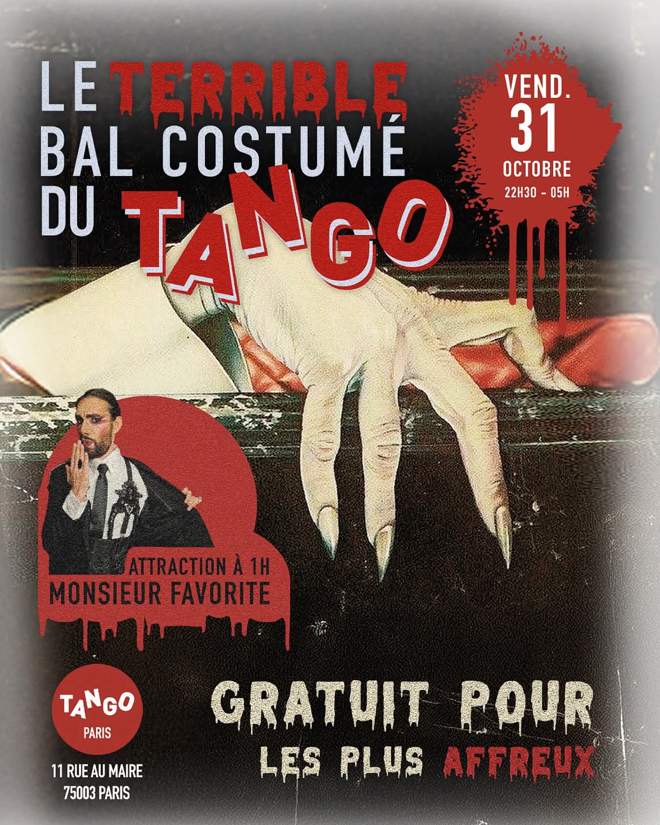 Le terrible bal costumé du Tango