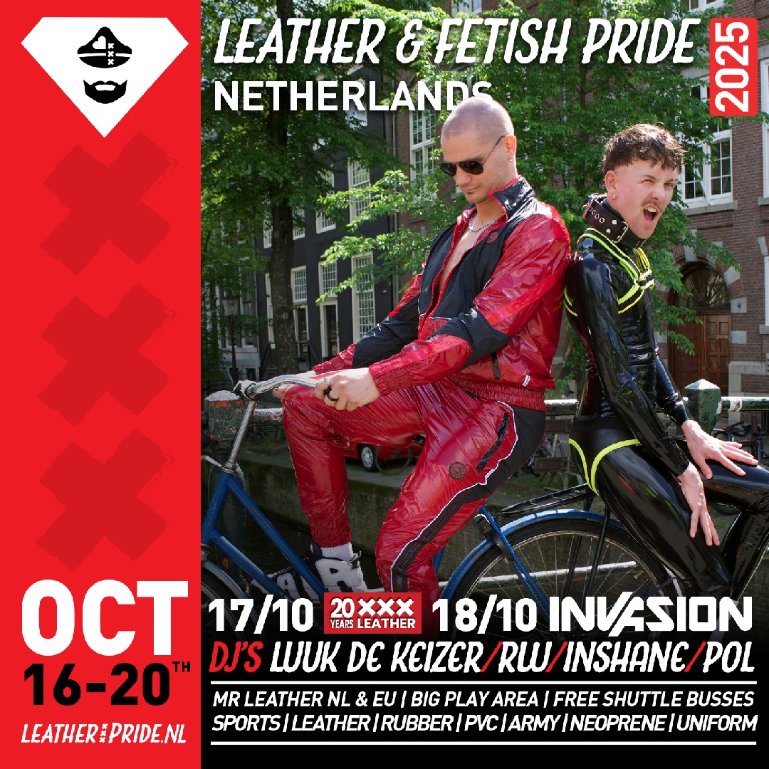Leather & fetish Pride 2025 Amsterdam • Agenda
