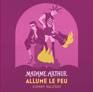 Madame Arthur allume le feu