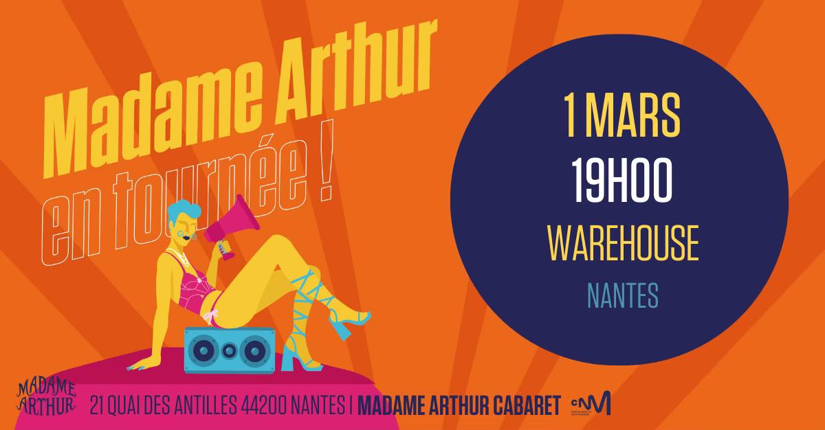 Agenda Madame Arthur en tournée