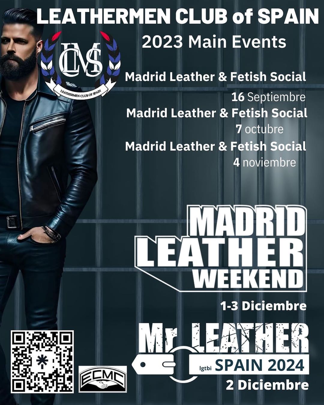 Madrid leather weekend 2024 • Agenda