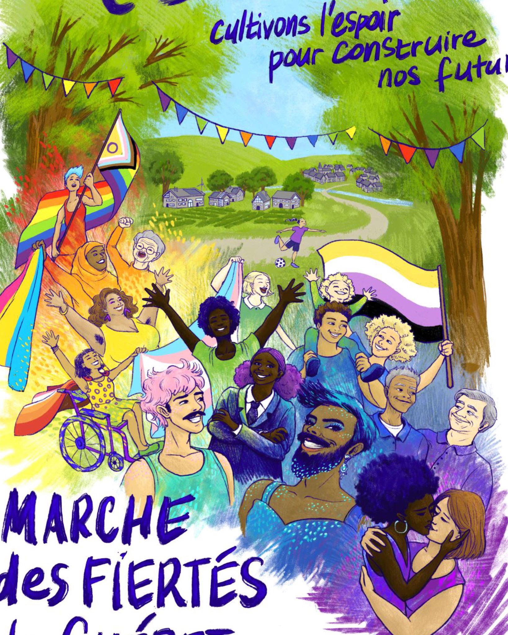 Marche des Fiertés Guéret 2025 • Agenda