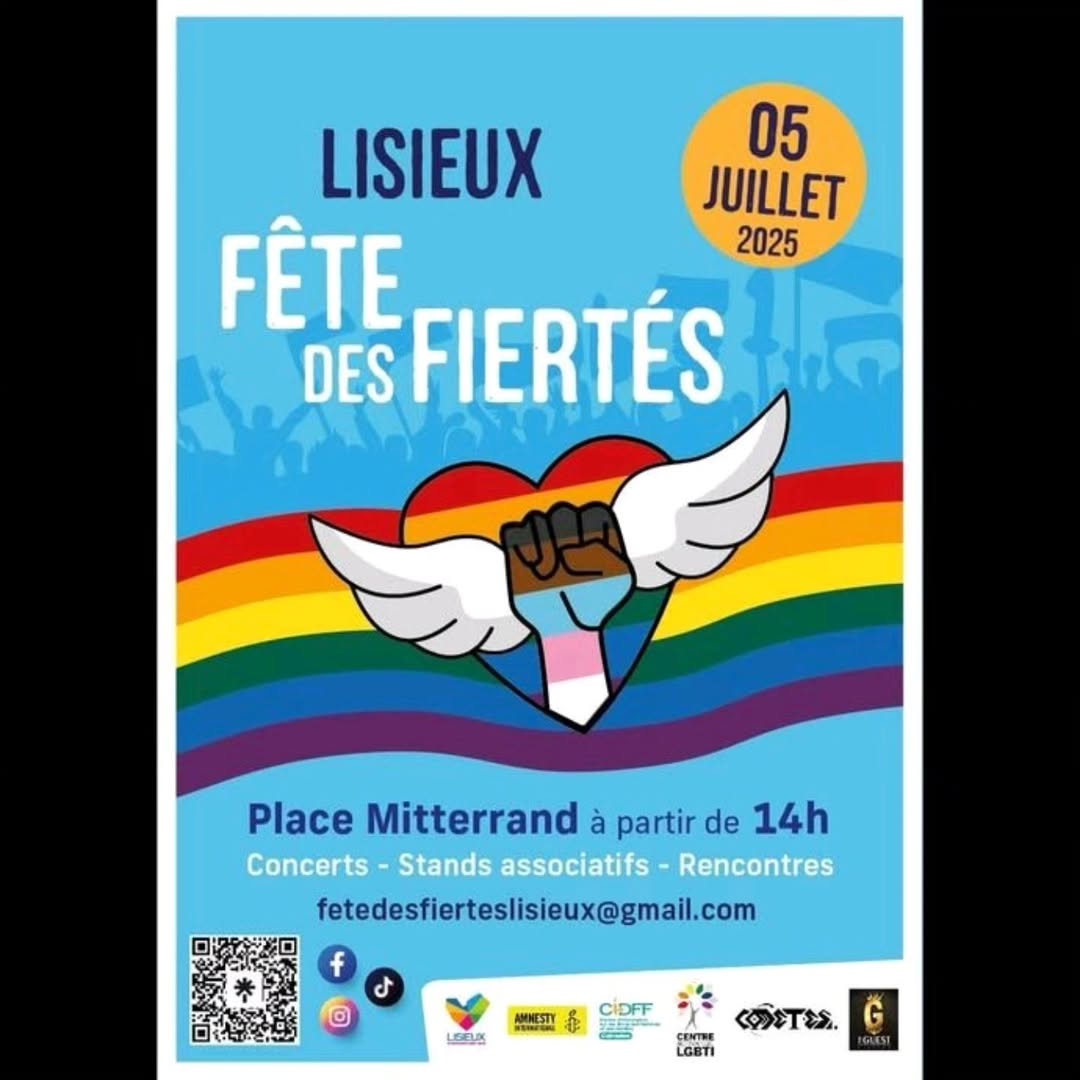 Marche des Fiertés Lisieux 2025 • Agenda