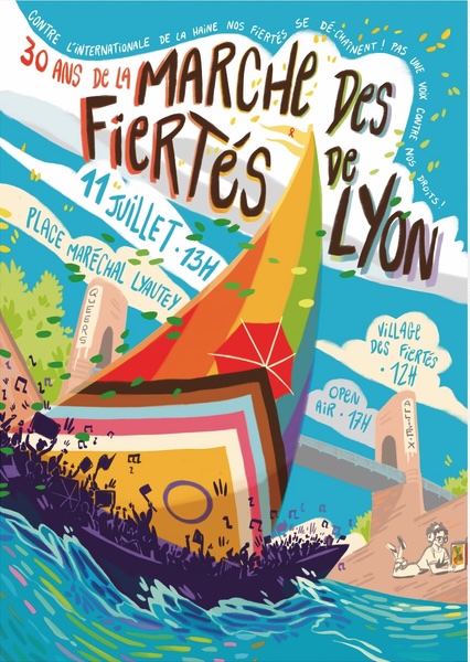 Marche des Fiertés Lyon 2026