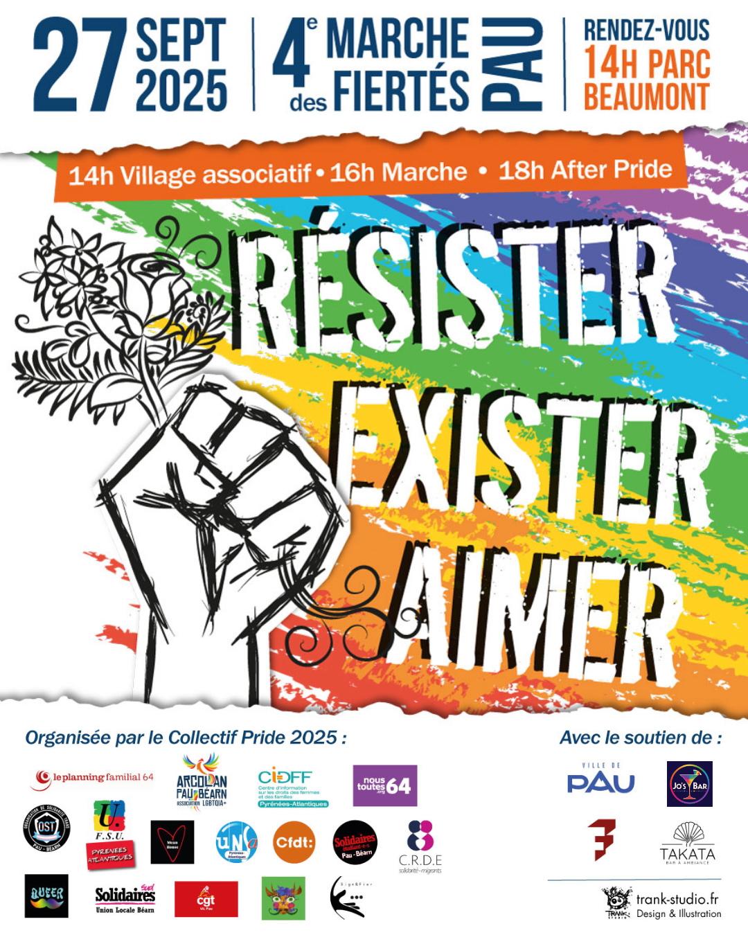 Marche des Fiertés Pau 2026