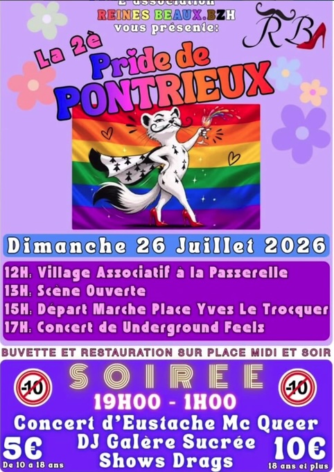 Marche des Fiertés Pontrieux 2026