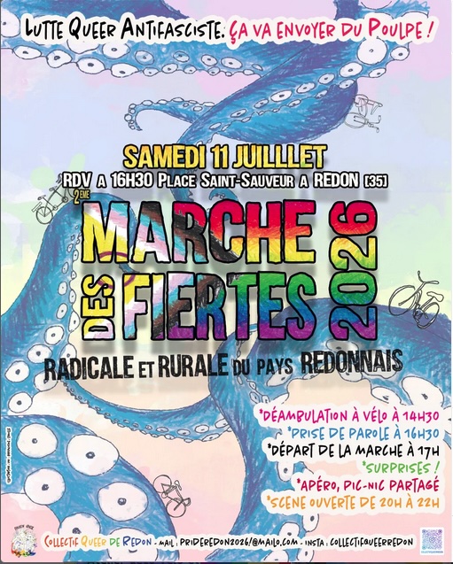 Marche des Fiertés Redon 2026