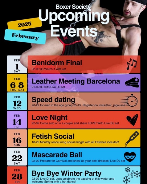 Agenda Mascarade ball