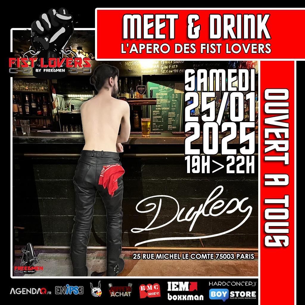 Agenda Meet & Drink, l'Apéro des Fist lovers