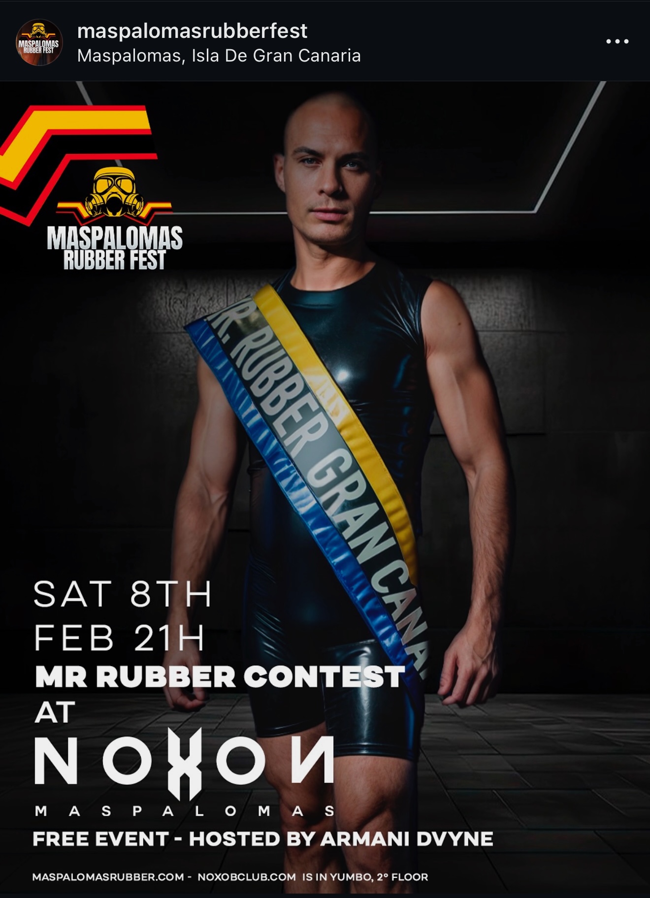 Agenda Mister rubber contest