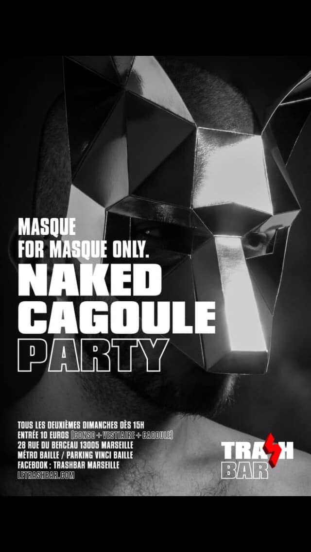 Agenda Naked cagoule party