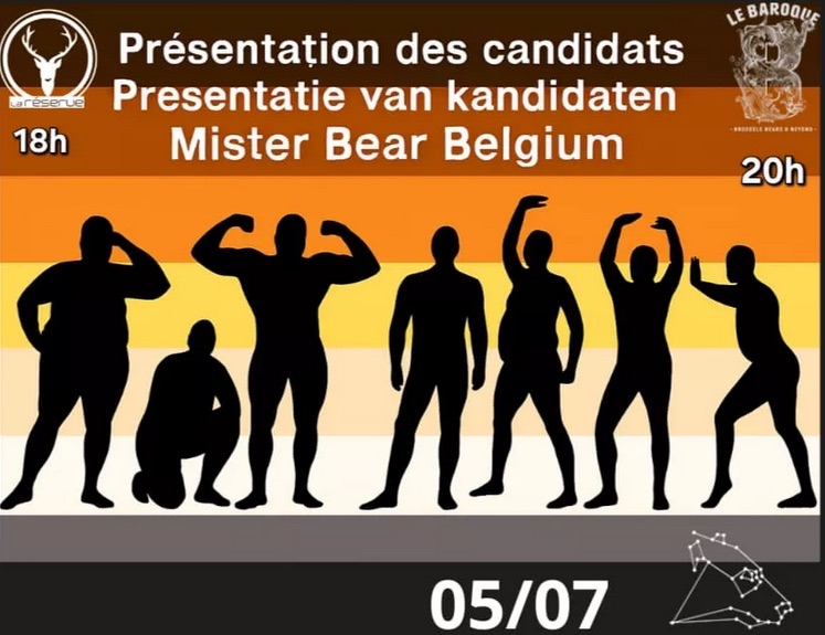New Mister Bear Belgium candidates • Agenda