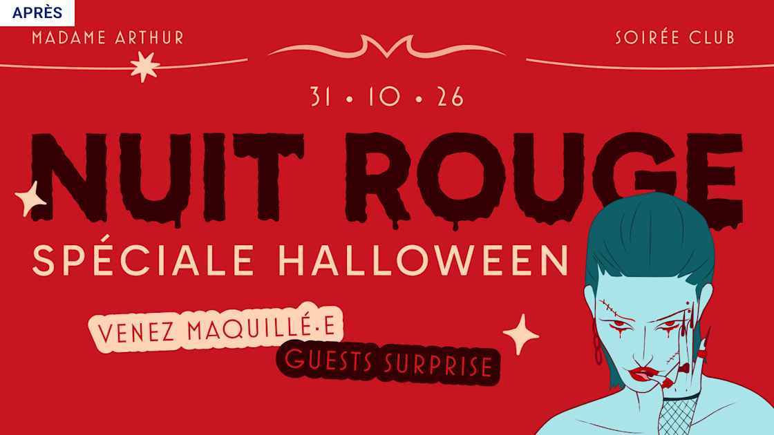Nuit Rouge : soirée spéciale Halloween