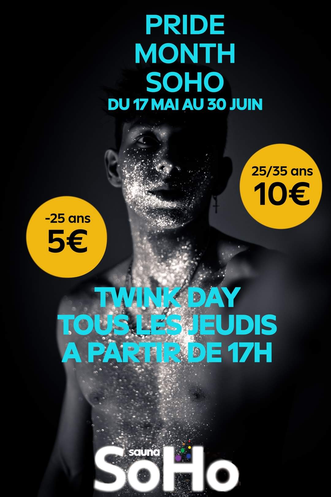 Ouvert 12h-minuit - twink day à partir de 17h • Agenda