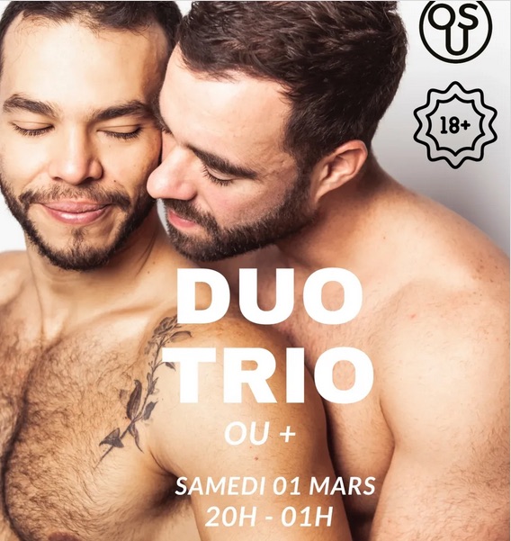 Agenda Ouvert 14h-1h - duo, trio ou + dès 20h