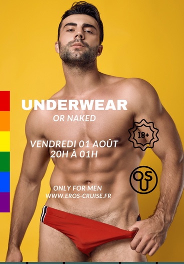 Ouvert 14h-1h - Sport, underwear or naked à partir de 20h • Agenda