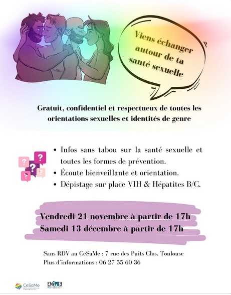 Permanence santé sexuelle