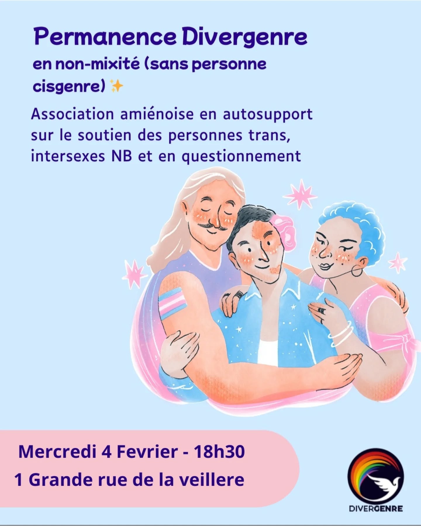 Permanence trans, intersexe, nonbinaire et en questionnement