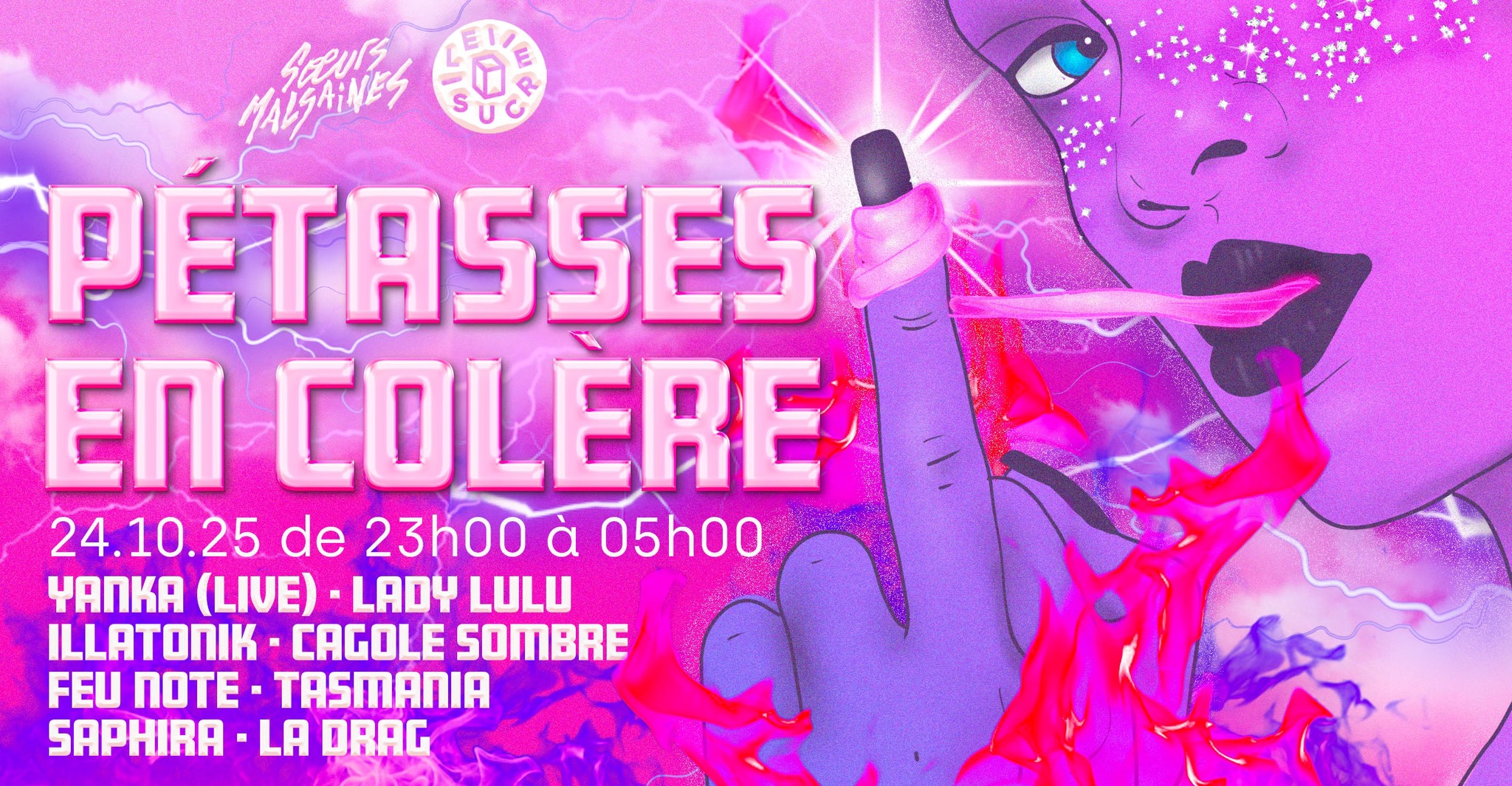 Pétasses en colère