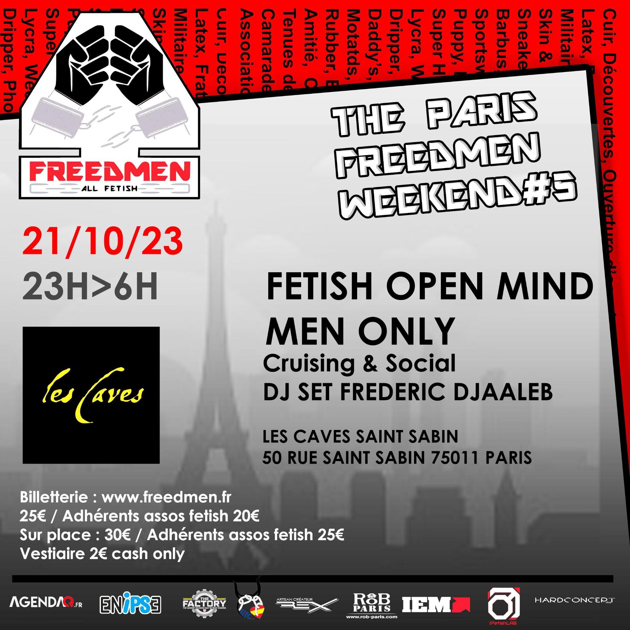 PFW#5 Fetish Open Mind - Men Only • Agenda