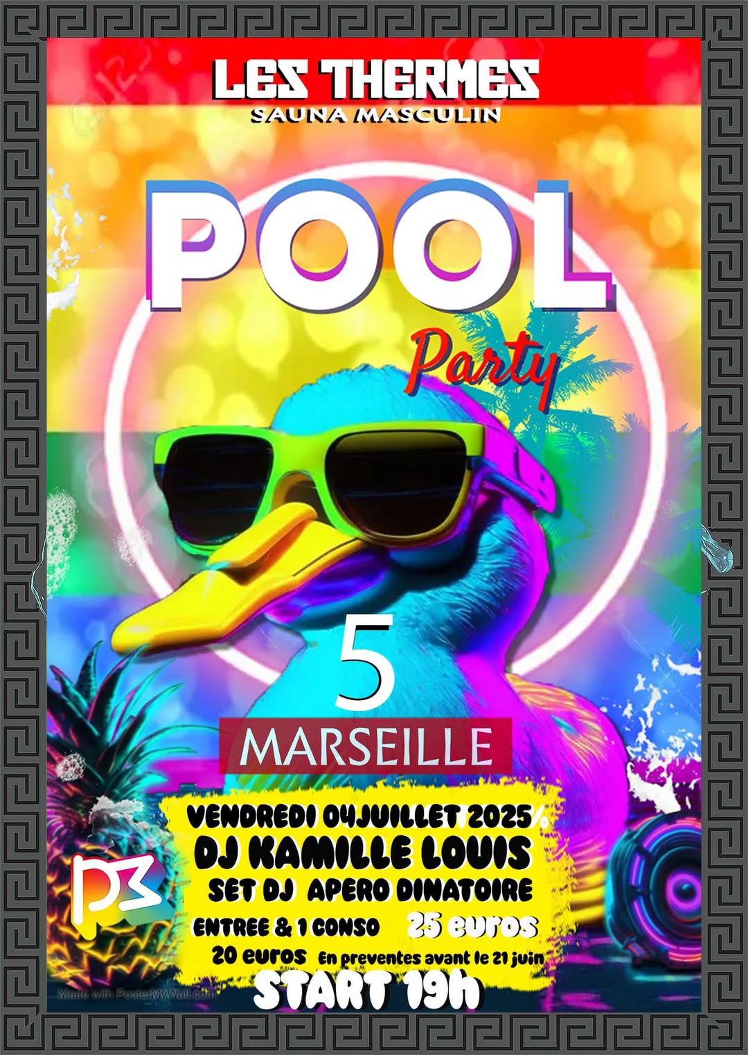 Pool party • Agenda