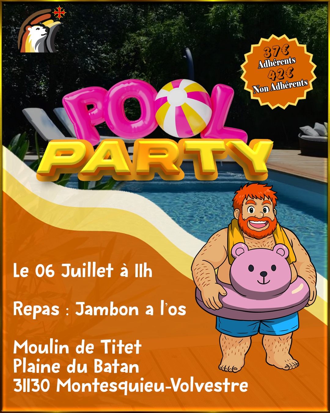 Pool party • Agenda