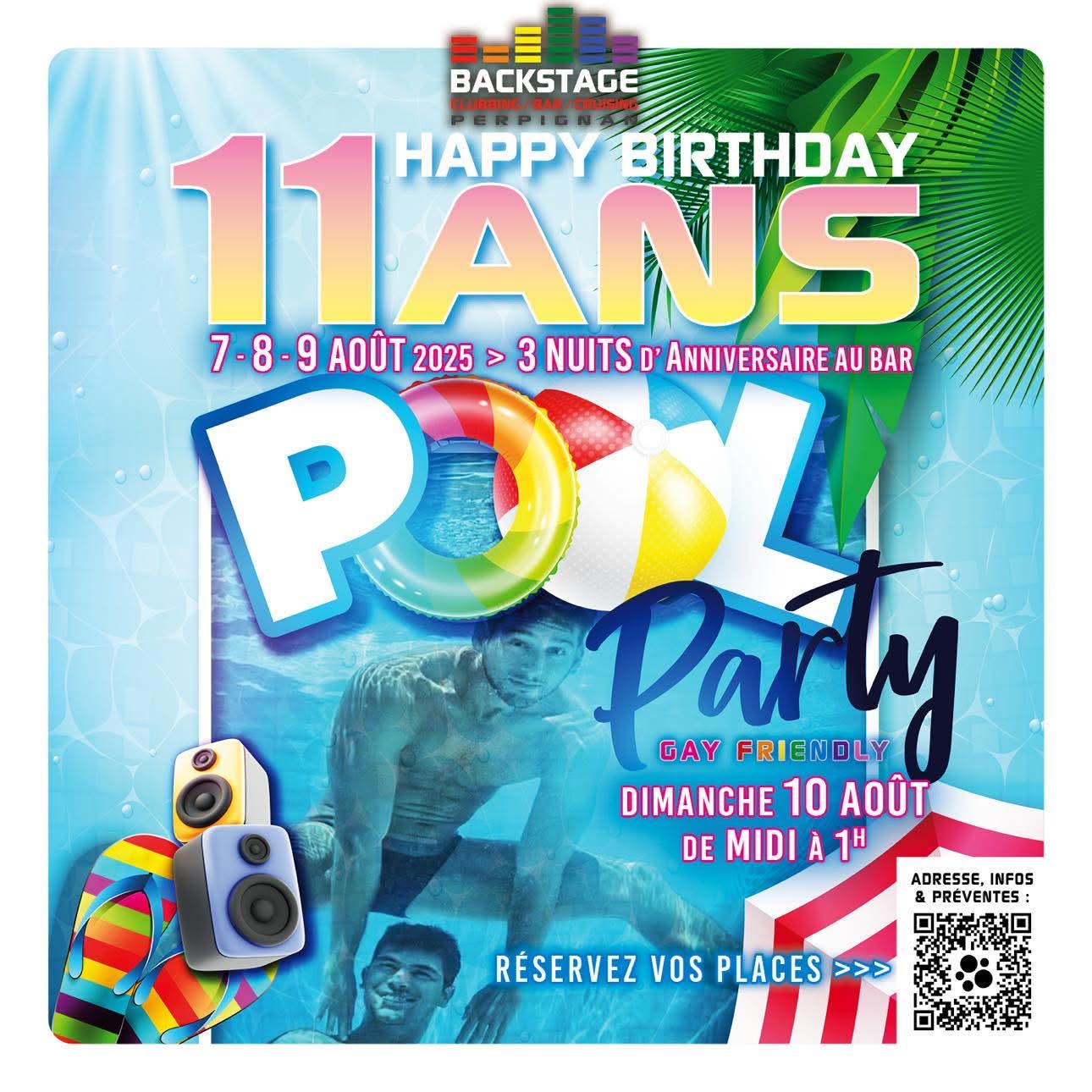 Pool Party - anniversaire • Agenda