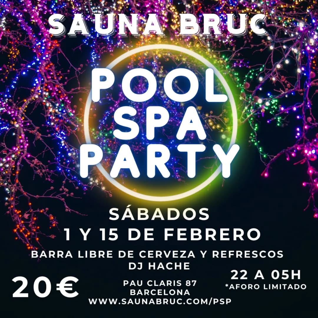 Agenda Pool spa party