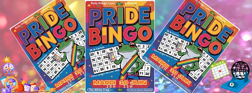 Pride bingo • Agenda