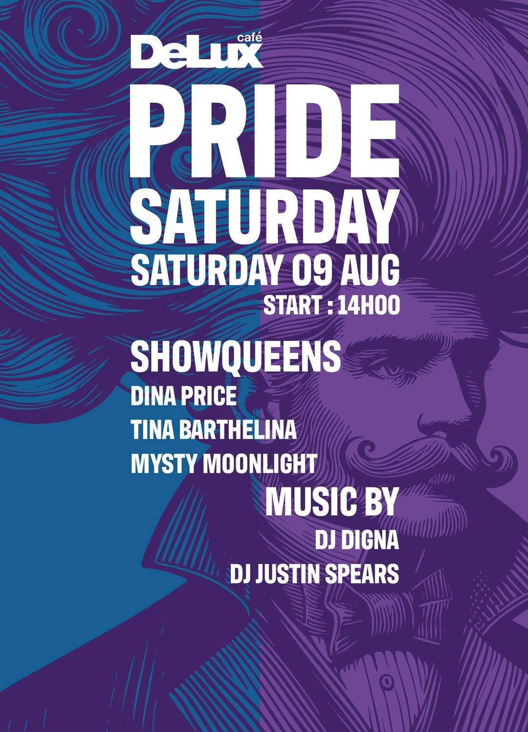 Pride saturday • Agenda