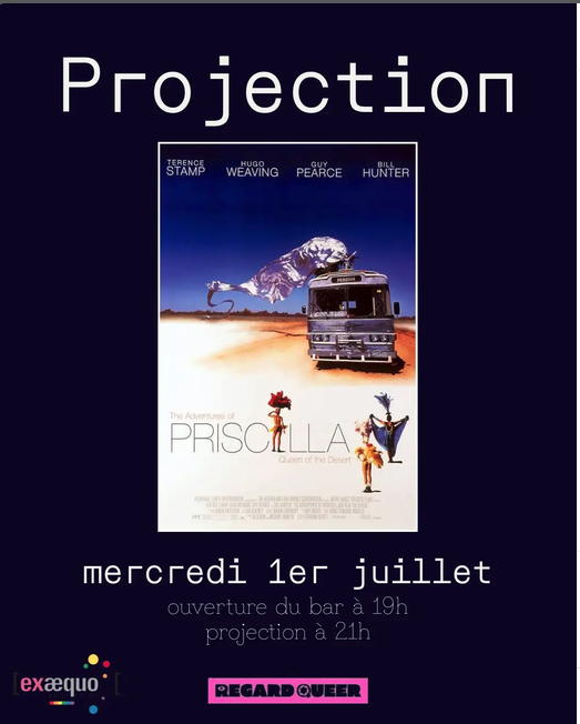 Projection Priscilla, folle du désert