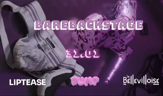 Pump X Liptease - Barebackstage